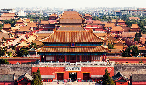A scenic view of Beijing Dongcheng Gugong