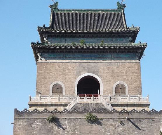 A scenic view of Beijing Dongcheng Gulou Zhonglou