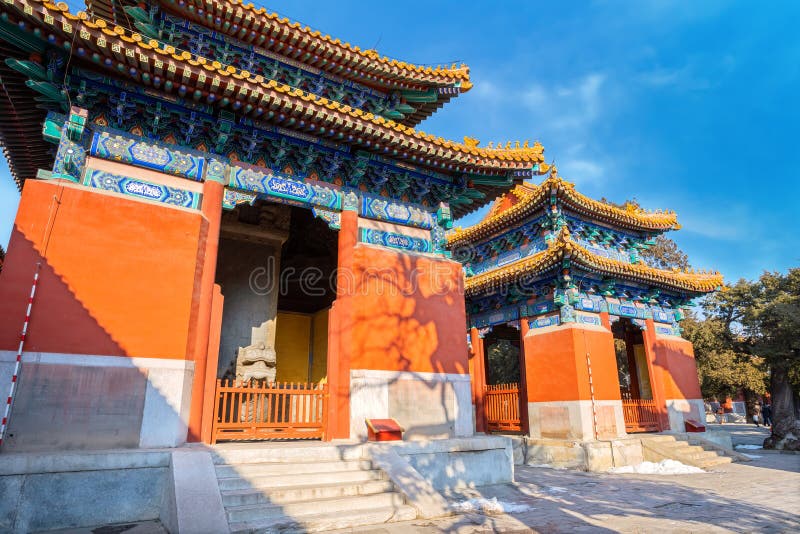 A scenic view of Beijing Dongcheng Kongmiao
