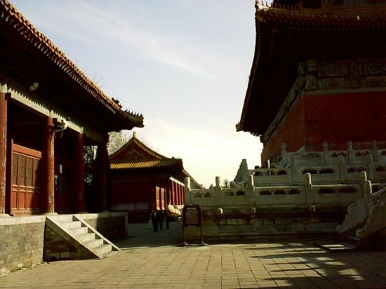 A scenic view of Beijing Dongcheng Taimiao