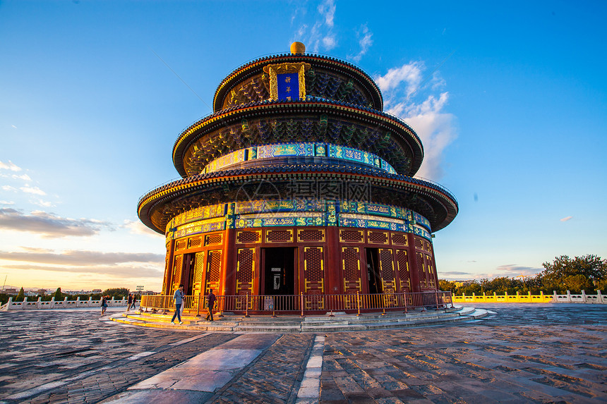 A scenic view of Beijing Dongcheng Tiantan