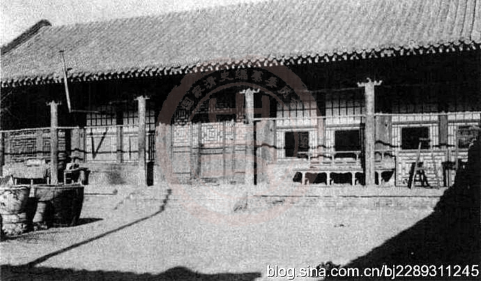 A scenic view of Beijing Dongcheng Zhizhusi