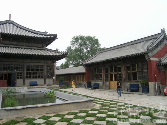 A scenic view of Beijing Dongcheng Zhizhusi
