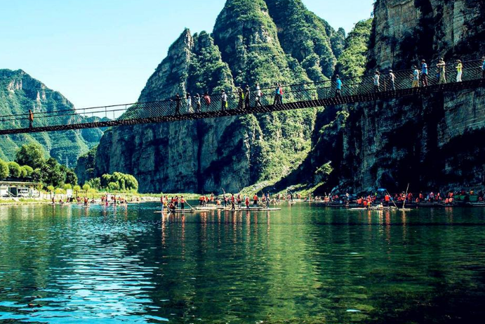 A scenic view of Beijing Fangshan Liulihe Daqiao