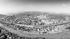 A scenic view of Beijing Fangshan Yuanzineng Yidui Yiqi Jiuzhi