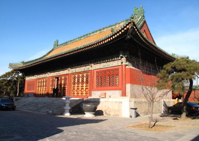 A scenic view of Beijing Xicheng Guanyuemiao