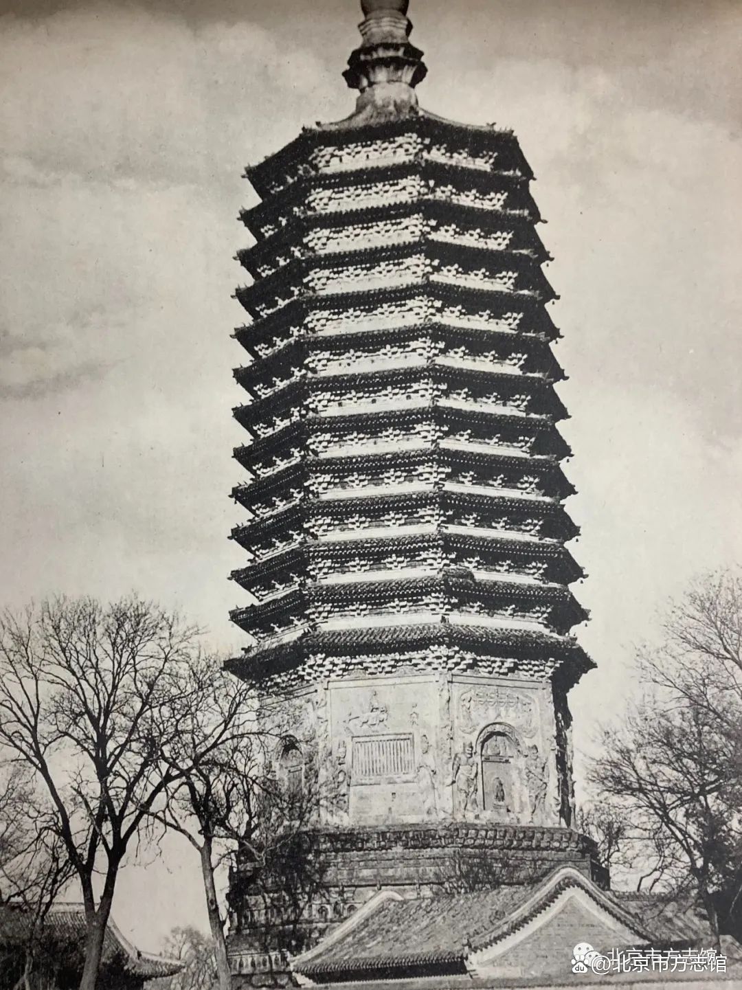 A scenic view of Beijing Xicheng Tianningsi Ta
