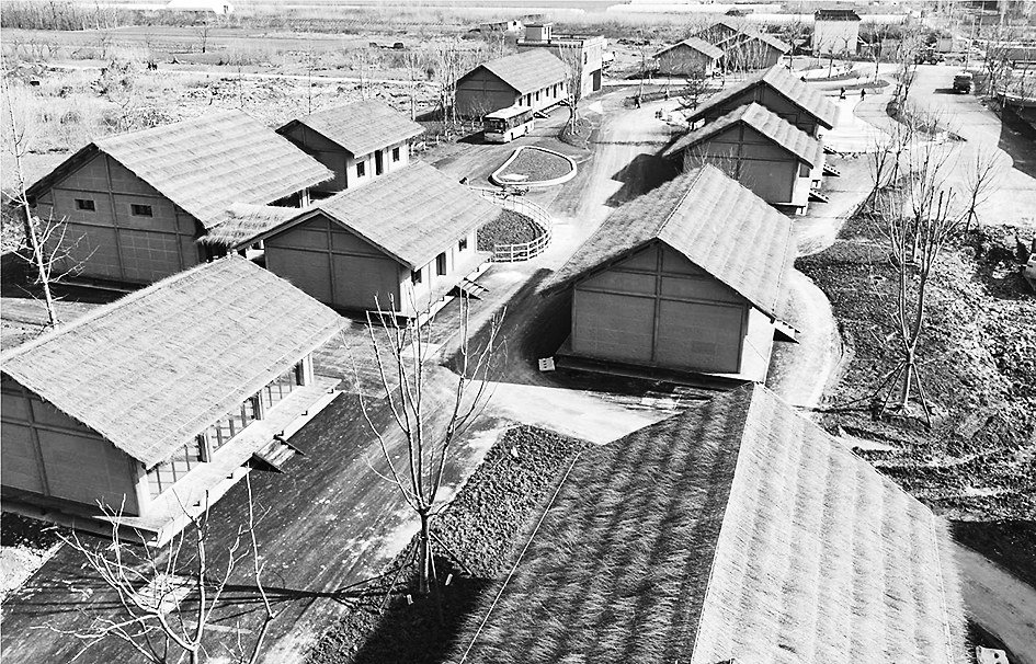 A scenic view of Bengbu Shuangdun Yizhi