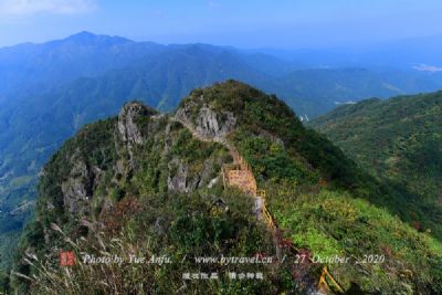 A scenic view of Benxi Bianniushan Chengzhi