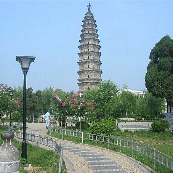 A scenic view of Bozhou Mengcheng Wanfota