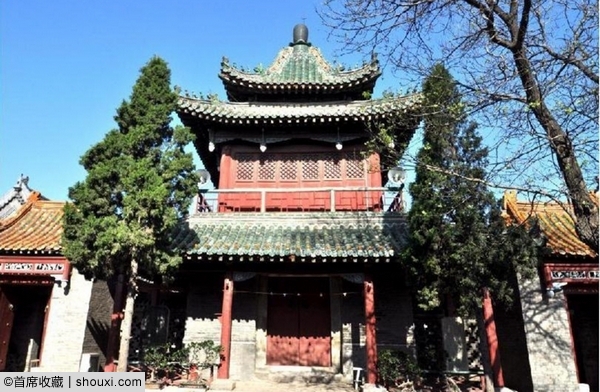 A scenic view of Cangzhou Botou Great Mosque