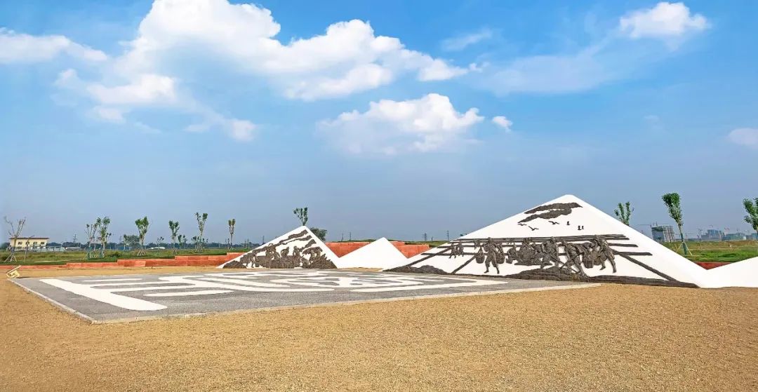 A scenic view of Cangzhou Fudi Cheng Site