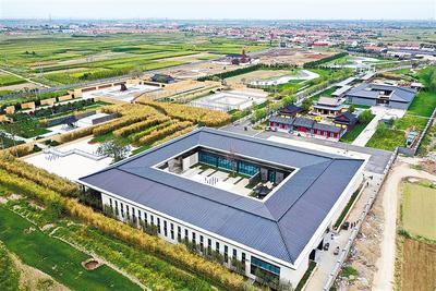 A scenic view of Cangzhou Machang Fort