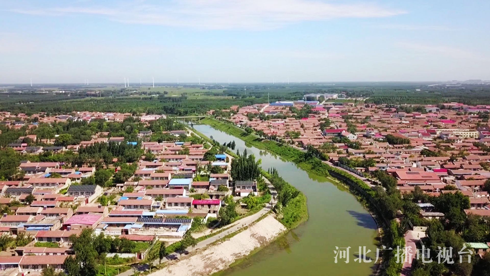 A scenic view of Cangzhou Machang Fort
