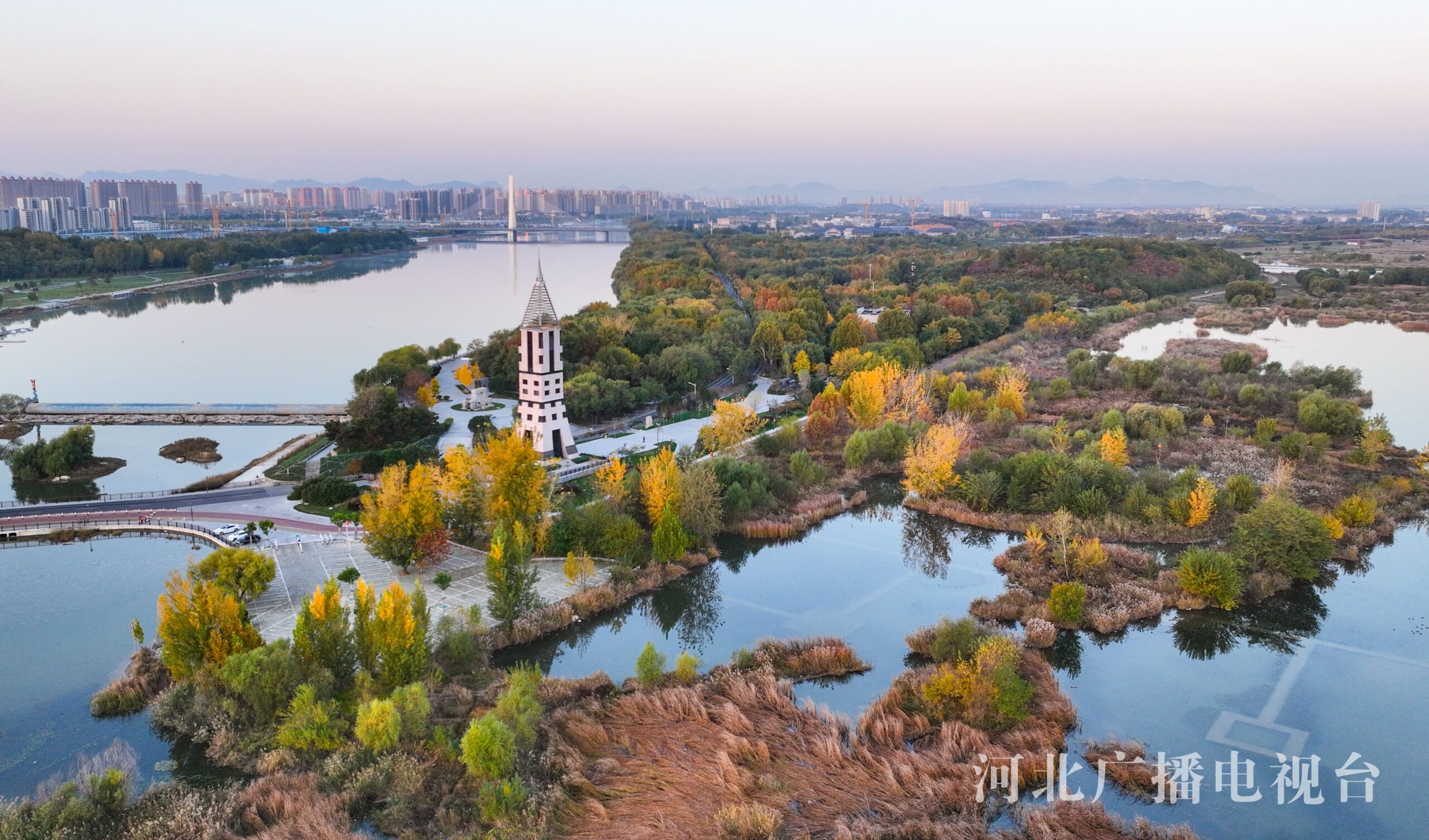 A scenic view of Cangzhou Sangezhuang Site