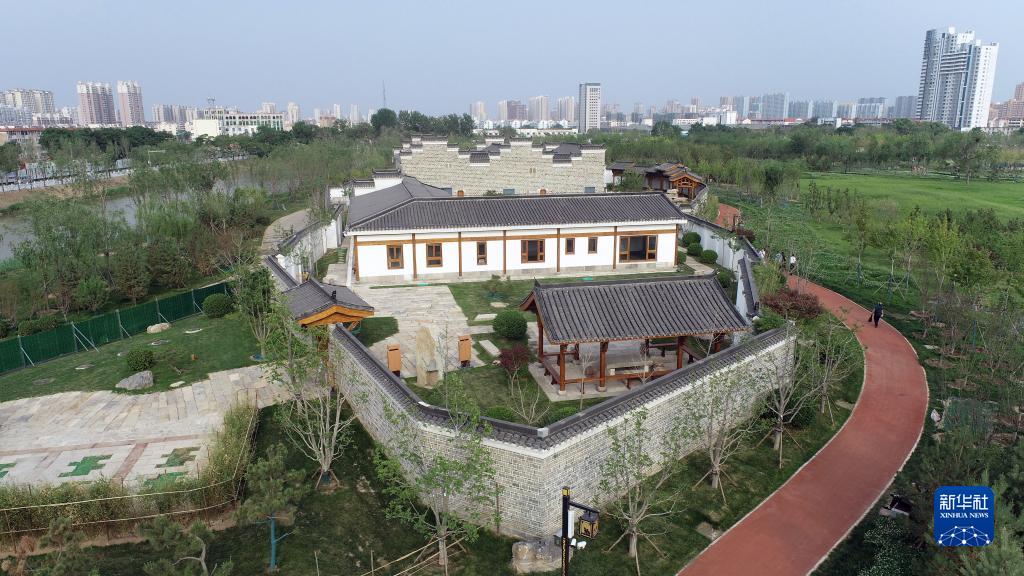 A scenic view of Cangzhou Sangezhuang Site