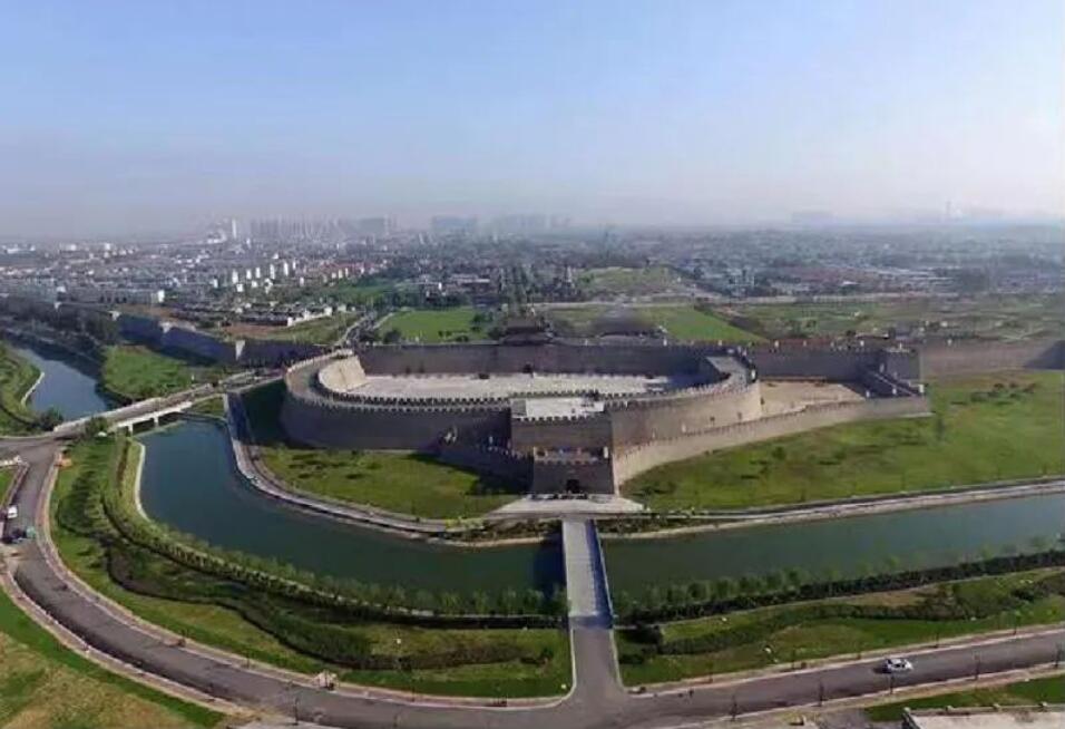 A scenic view of Cangzhou Xianxian Han Tombs
