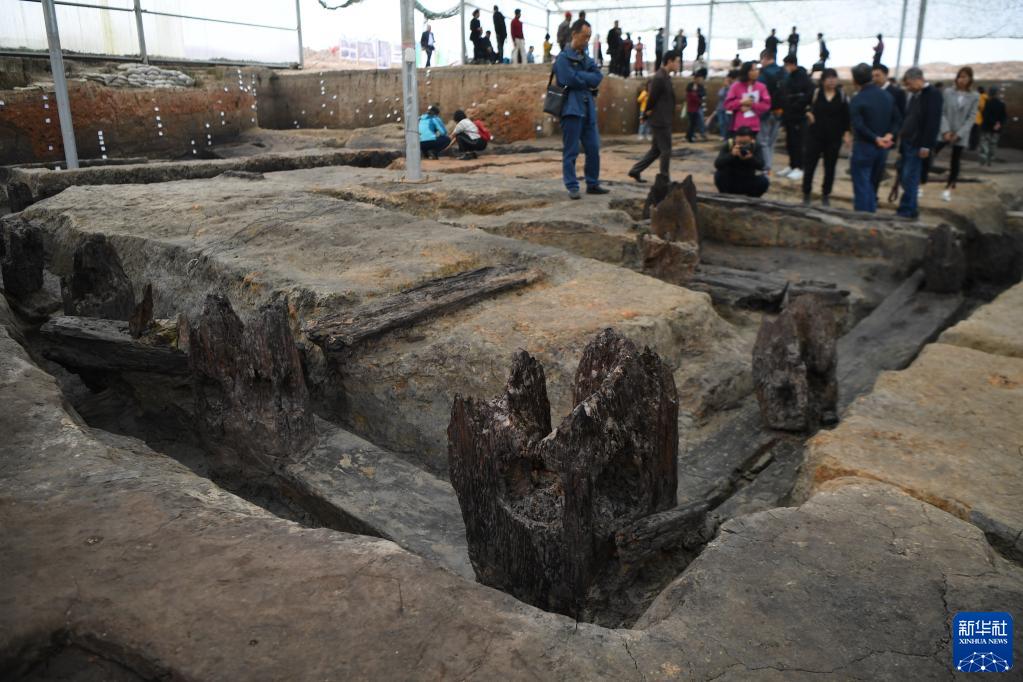 A scenic view of Changde Bashidang Yizhi
