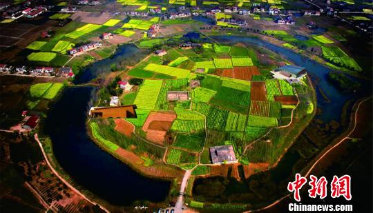 A scenic view of Changde Chengtoushan Yizhi