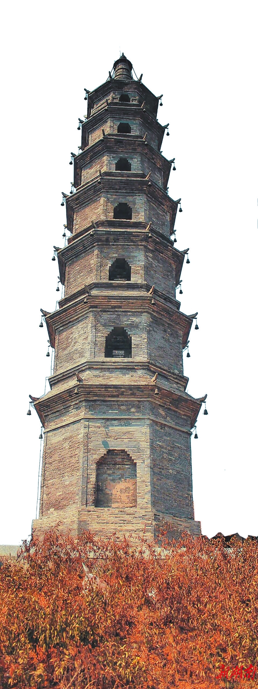 A scenic view of Changde Huawasi Ta