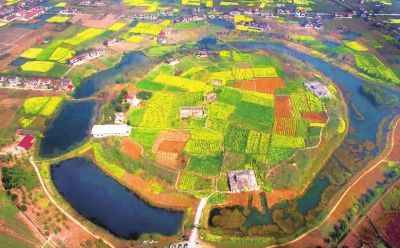 A scenic view of Changde Huzhuashan Yizhi