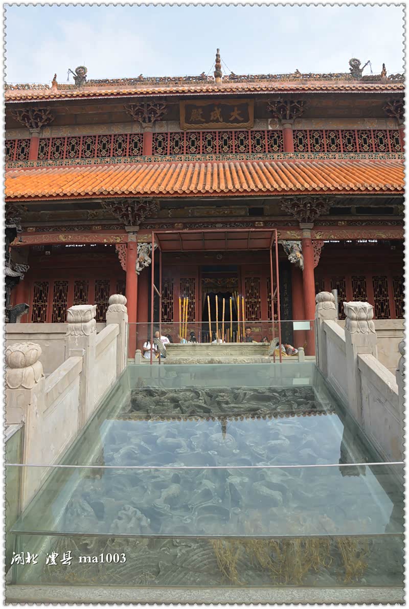 A scenic view of Changde Lizhou Wenmiao