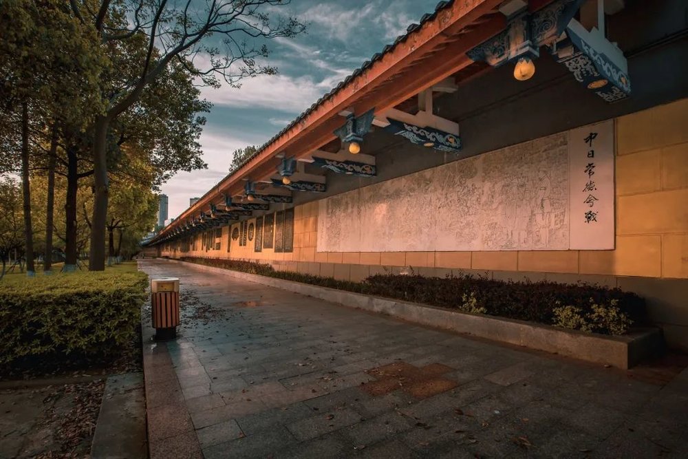 A scenic view of Changde Sanyuangong Yizhi