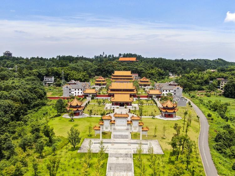 A scenic view of Changde Shenmingcheng Yizhi