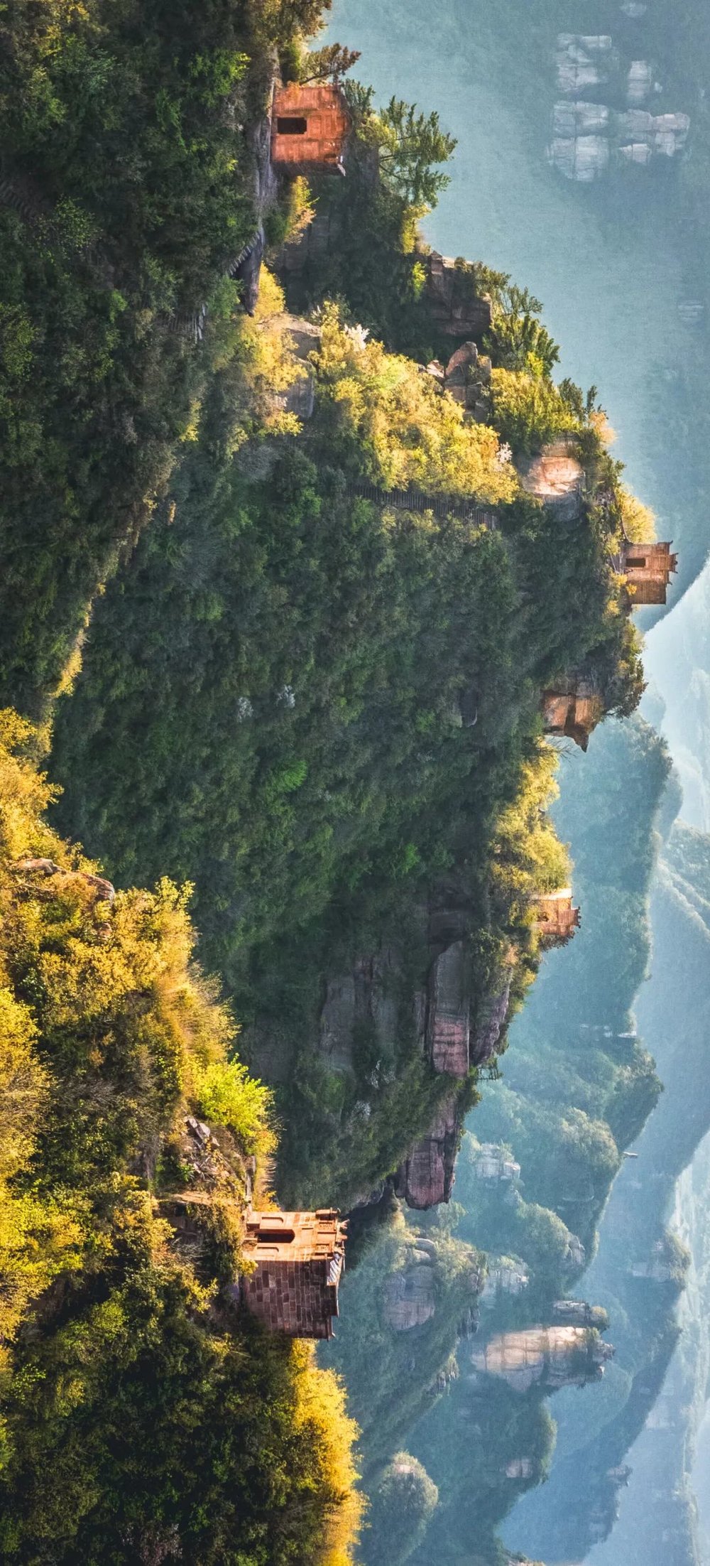 A scenic view of Changde Shiligang Yizhi