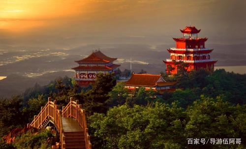 A scenic view of Changde Youzhougang Yizhi