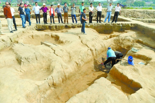 A scenic view of Changde Zaoshi Yizhi