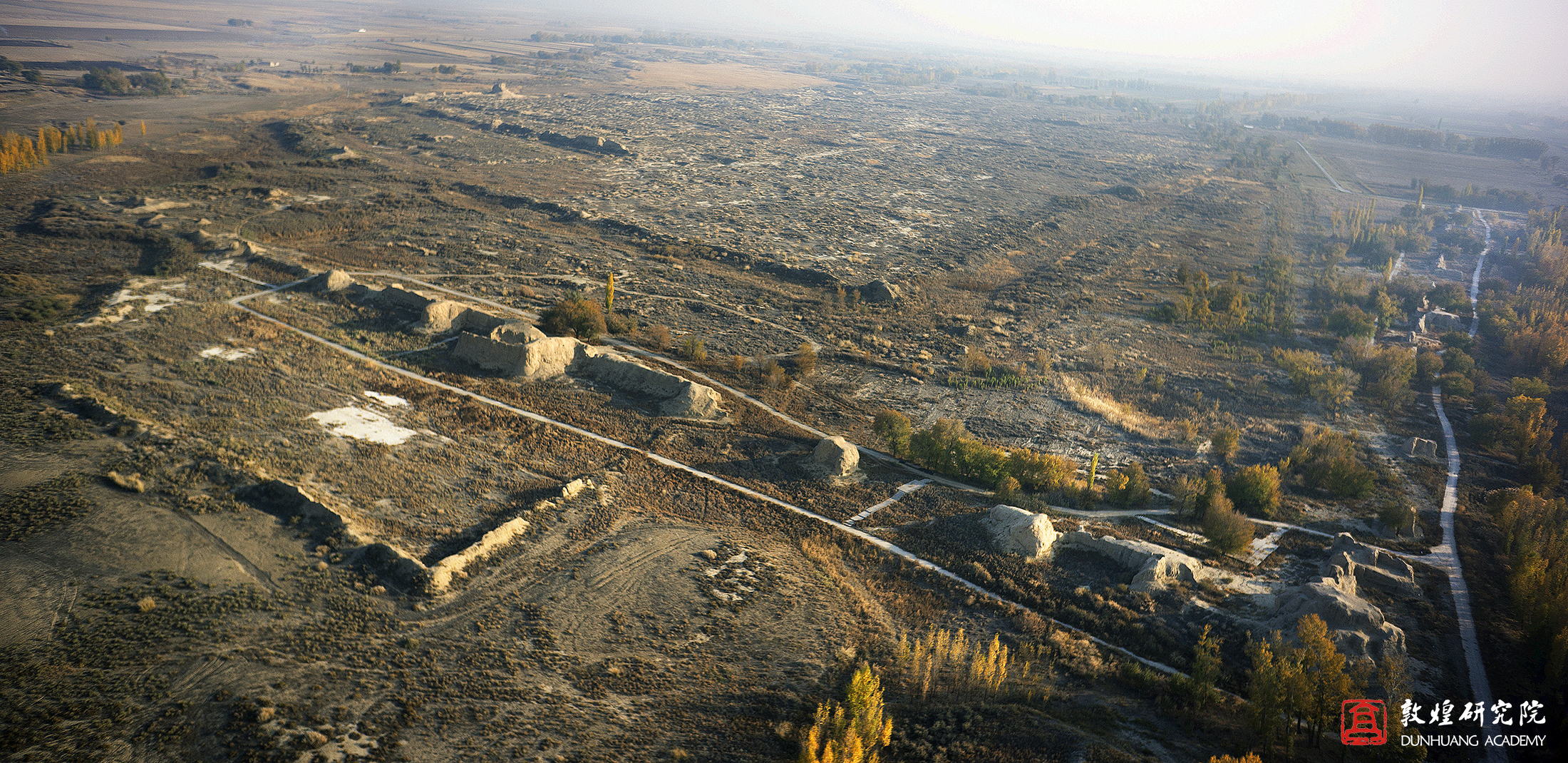 A scenic view of Changji Beiting Gucheng Yizhi
