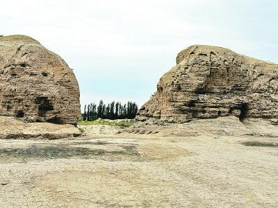 A scenic view of Changji Beiting Gucheng Yizhi