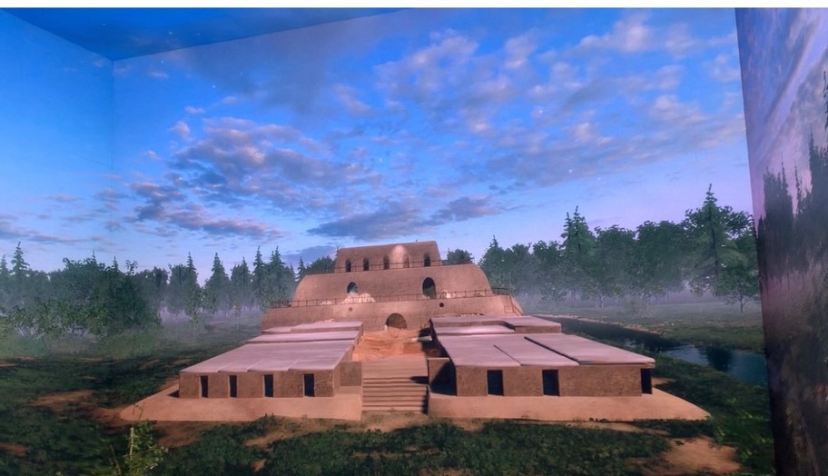 A scenic view of Changji Beiting Gucheng Yizhi