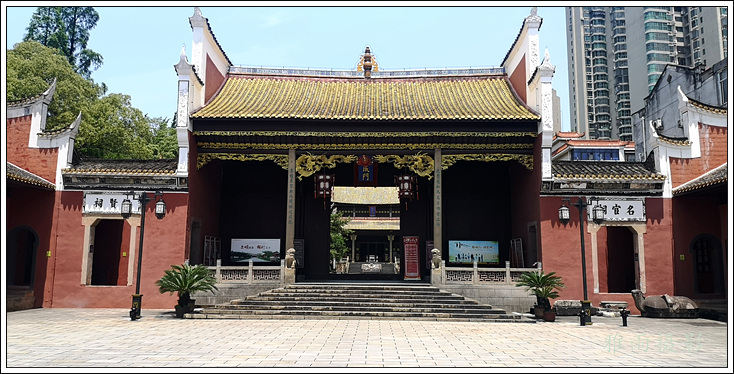 A scenic view of Changsha Liuyang Wenmiao