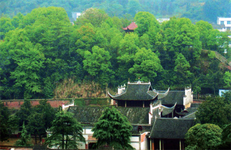 A scenic view of Changsha Qiushou Qiyi Wenjiashi Huishi Jiuzhi