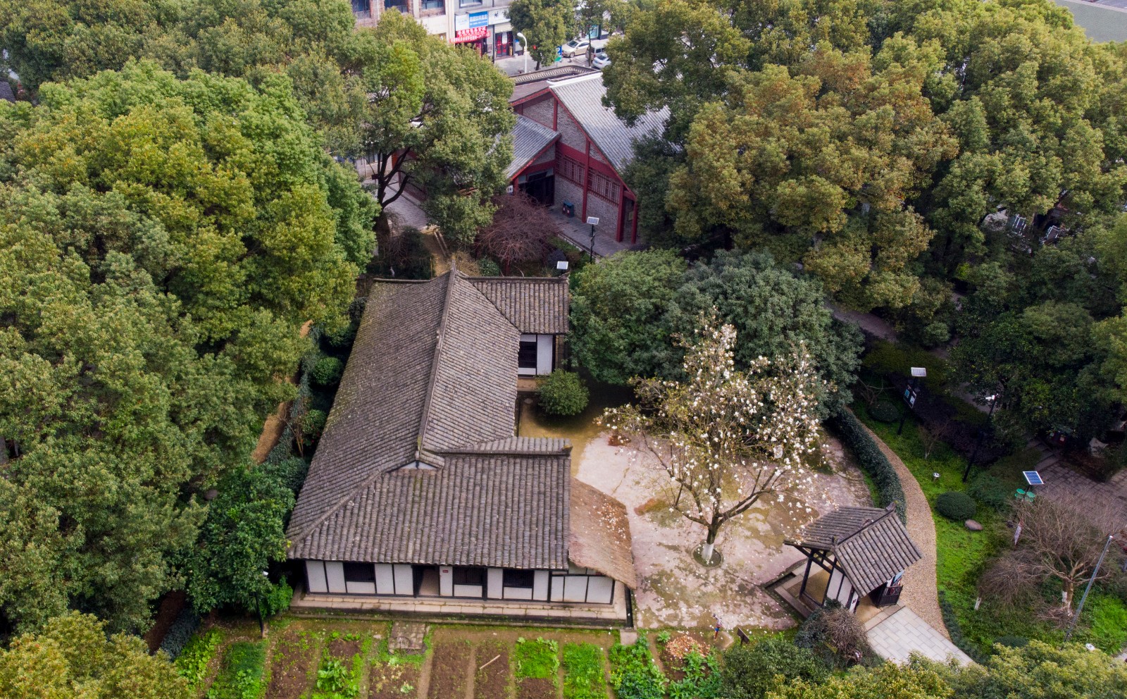A scenic view of Changsha Xinmin Xuehui Jiuzhi