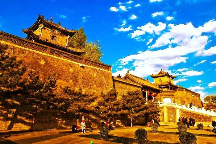 A scenic view of Changzhi Baofeng Temple