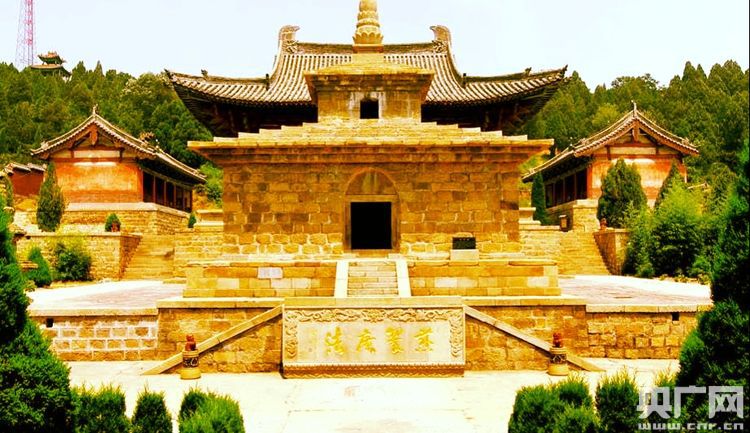 A scenic view of Changzhi Beihe Yandi Temple