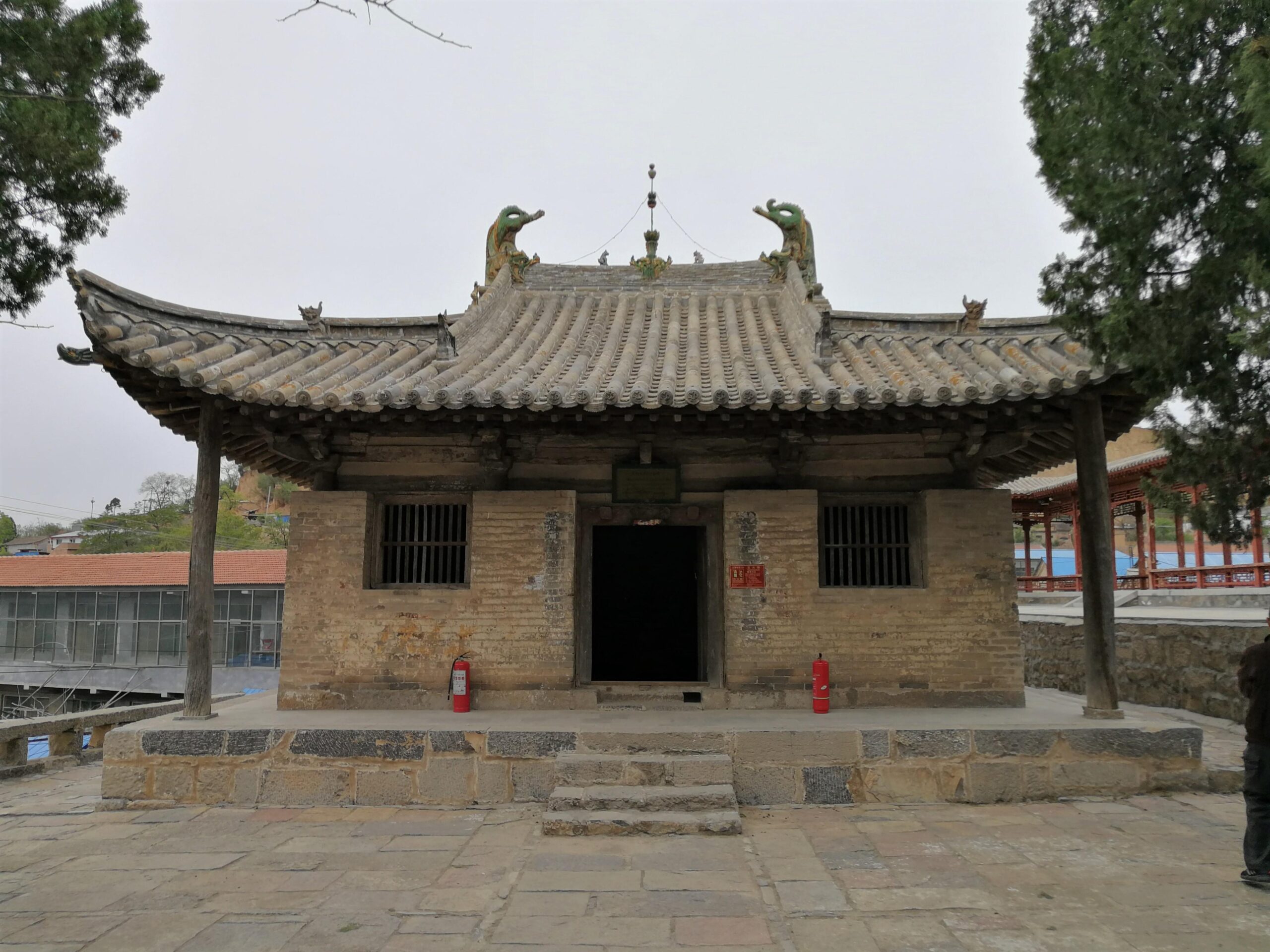 A scenic view of Changzhi Beishe Dayu Temple