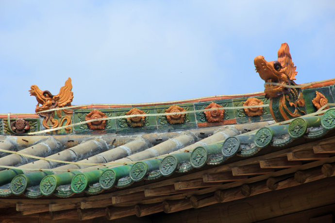 A scenic view of Changzhi Changzi Cuifujun Temple Hall