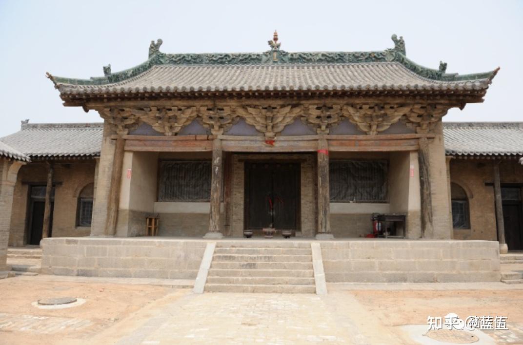 A scenic view of Changzhi Dongyi Longwang Miao