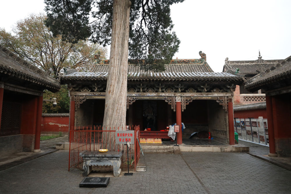 A scenic view of Changzhi Huiluan Temple