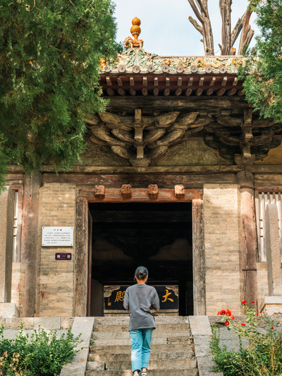 A scenic view of Changzhi Huiluan Temple