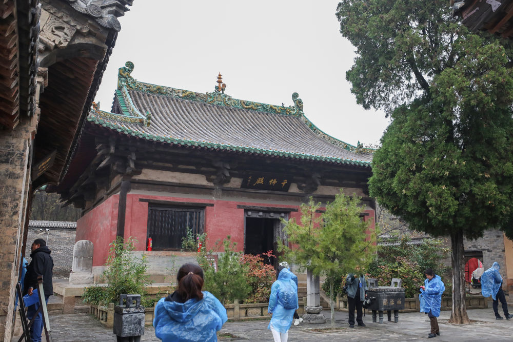 A scenic view of Changzhi Huixian Guan