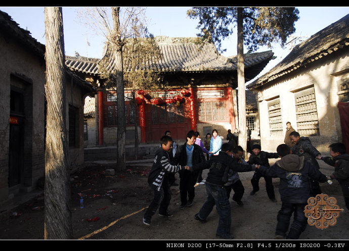 A scenic view of Changzhi Lizhuang Confucian Temple