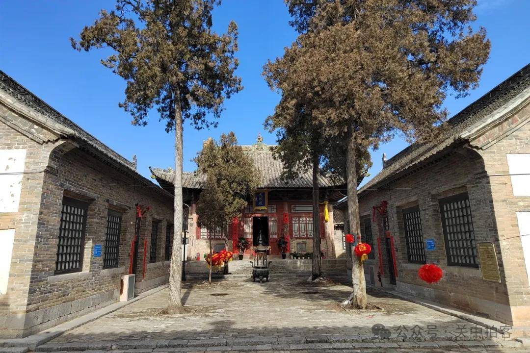 A scenic view of Changzhi Lizhuang Confucian Temple