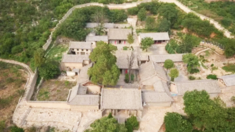 A scenic view of Changzhi Longmen Temple Pingshun