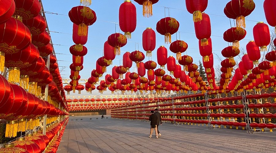A scenic view of Changzhi Luan Fu Chenghuang Temple