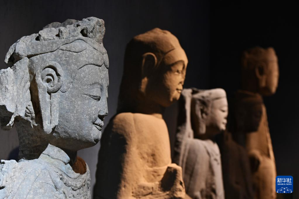 A scenic view of Changzhi Nannieshui Stone Carvings
